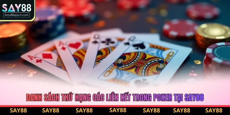 Danh sách thuật ngữ các liên kết trong Poker tại Say88