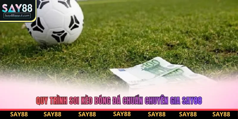 Quy trình soi kèo bóng đá chuẩn chuyên gia say88